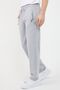 Gray Men's Straight Leg Pocket Zipper Detailed Comfortable Fit Premium Fabric Sweatpants - 2