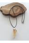 Natural Stone Citrine Raw Unprocessed Necklace - 2
