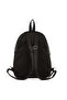 Women's Satin Leather Ring Backpack - 3