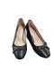 Women's Black Jewelled Blunt Toe Mother Anatomical Cup Short Thick Heeled Comfortable Daily Evening Dress Shoes - 2