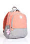 My Polo 8780 Primary School Bag School Bag Three-Compartment Primary School Bag with Water Bottle Compartment Yavru Ağzi