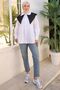 2065 Model White Double Collared Shirt - 2