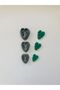 Art Monstera Devetabanı Polymerkil Earring Mold Set of 3