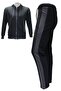 Sports Lycra Men's Straight Leg Tracksuit Set PM.1763 - 7