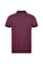 Men's Zippered Mercerized Polo Collar Kagi T-Shirt - 3