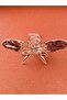 Metal Butterfly Model Grey Color 8 cm Clothespin Buckle - 5
