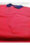 Polo Neck Claret Red Cotton T-Shirt - 2