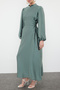 Mint Beli Britli Satin Evening Dress Tctss23Db00037 - 3