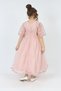 Girl's Tulle Fabric Clipping Embroidered Lined Night Graduation Wedding Evening Dress - 6