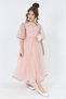 Girl's Tulle Fabric Clipping Embroidered Lined Night Graduation Wedding Evening Dress - 5