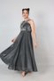 Girl's Glittery Fabric Lined Evening Dress Night Graduation Dress - 2