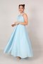 Girl's Glittery Fabric Lined Evening Dress Night Graduation Dress - 6