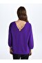 Lcwaikiki Classic V-Neck Plain Long Sleeve Women's Blouse (W3) - 5