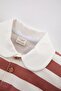 Baby Collar Striped Baby Girl Sweatshirt - B1309a523wn - 2