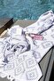 Medi Soft Cotton Loincloth 90x150 Cm Jacquard Tasseled Bath Towel Beach Towel 2502