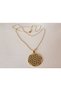 Mood, Number Seconds Flower of Life Symbol Steel Necklace - 2