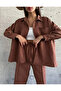 Linen Shirt Trousers Double Set - 4