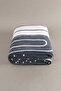 Twin Blanket Soft Cotton Single Size Tv Blanket Anthracite Cream 150 X 200 5026A - 5