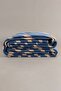 Twin Blanket Soft Cotton Double Blanket Brown Blue 200 x 220 5037A - 2