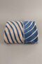 Twin Blanket Soft Cotton Single Blanket Brown Blue 150 x 200 5033A - 3