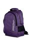 Black-Two Compartment Backpack - 3