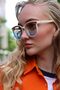 Jutem Cream Blue Women's Sunglasses - 7