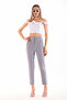 Ttz High Waist Pleated Filota Pocket Look Dabıl Fabric Pants - 4