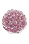 100gr 10mm Pink Color Cube with Janjan, Cubic Model Acrylic Beads, Jewelry, Bag Beads (100gr,~180 Pieces) - 2
