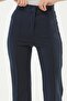 Crepe Fabric Lycra Gathering Trousers - 6
