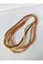 Sand Beaded Necklace Set of 5 Necklace - 5