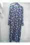 Robadan Long Sleeve 100% Viscose Print Flower Mother Dress, Prayer Dress - 4