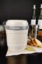 3-Piece Food Thermos with Stainless Steel Chamber 1.2 Lt White - Ckr3146 C320.025