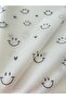 Smile / Smile and Heart Patterned White Tissue Paper / Packaging Paper - 30 Pieces / 50x70 cm.