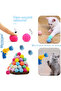 Interactive Cat Toy - Plush Ball Throwing, Stress Throwing Gun AL4299 - 2