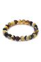 Men's Bracelet - Agate Natural Stone, Eblk-494 - 4