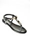 S272096109 Black Flip Flops Women's Sandals - 8