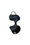 Women's Arena Logo Swimsuit Single Shoulder Asphalt Multi Black Black