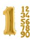 بالون فويل ذهبي 80 سم 1