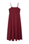 Plum Straps Slit Long Woven Plus Size Evening/Night/Graduation/Engagement Dress Tbbss22Ad00001 - 8