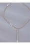 Waterway Evening Dress Wedding Dress Single Row Jewelled Model Necklace - 2