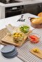 Anthracite Gray Covered Breakfast Snack Bowl Set 8 Pieces (LOGO GLASS) - 2