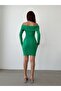 Camisole Madonna Neck Long Sleeve Mini Dress - 3