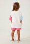 مجموعة شورتات Rolypoly It's A Good Day Cream للفتيات - 5