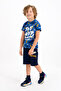 Boy's Navy Blue Capri Suit