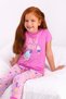 Rolypoly Just Chill Orchid Girls' Short Sleeve Pajama Set - 3