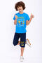 مجموعة كابري للأولاد من Rolypoly Boards Gangster Cobalt Blue - 6