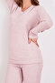 You Are Stranger Pink Women's Long Sleeve Pajama Set - 4