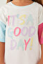 مجموعة شورتات Rolypoly It's A Good Day Cream للفتيات - 4