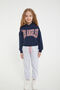 Rolypoly Los Angeles Navy Blue Girl's Tracksuit Set