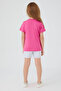 Rolypoly Besties Forever Light Fuchsia Girls' Shorts Set - 5